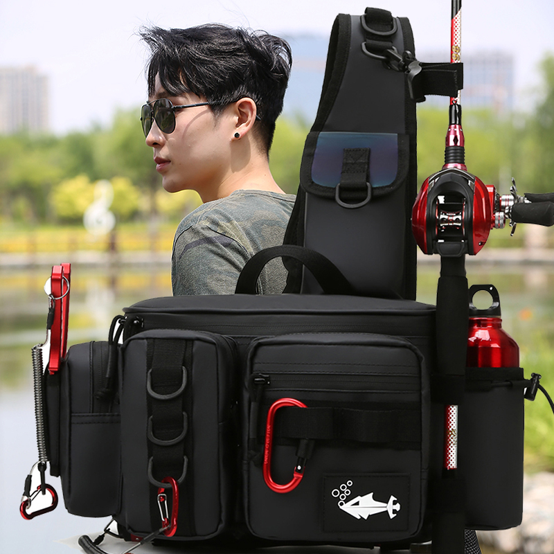 New Lure Bag Multifunctional Waist Bag Men's Crossbody Waterproof Shoulder Bag Photography Slr Camera Tool Bag Special Backpack New Lure Bag Multifunctional Waist Bag Men's Crossbody Waterproof Shoulder Bag Photography Slr Camera Tool Bag Special Backpack