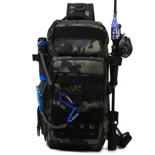 Тактическая универсальная нагрудная сумка, водонепроницаемая сумка через плечо, вместительный и большой рюкзак