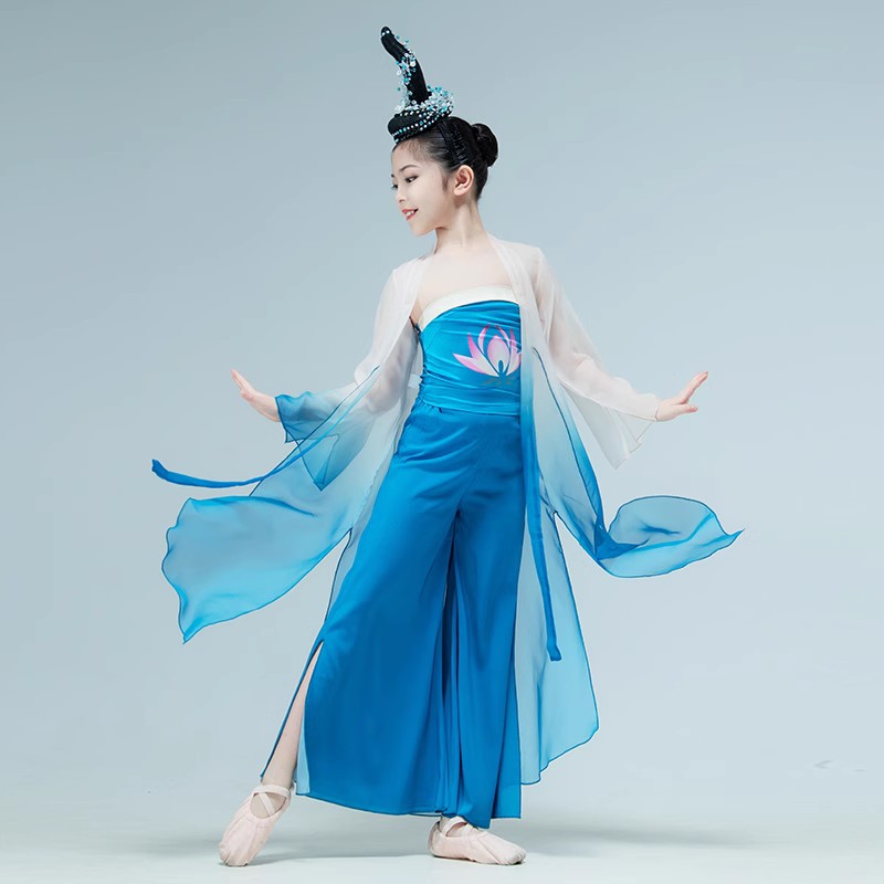 Six-one Dance Children's Classical Dance Clothing Show Show for Chinese Dance Show Young Summer