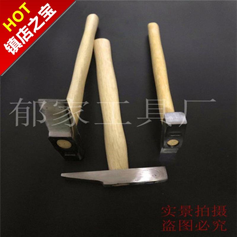 New Geological Hammer Exploration Hammer Sheet Metal Hammer Professional Spike Hammer Outdoor 3 Pointed Duckbill Hammer Tool Flat Head Multi