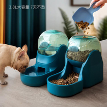Pet automatic feeder dog drinking fountain cat water basin unplugged electric drinking water artifact dog supplies