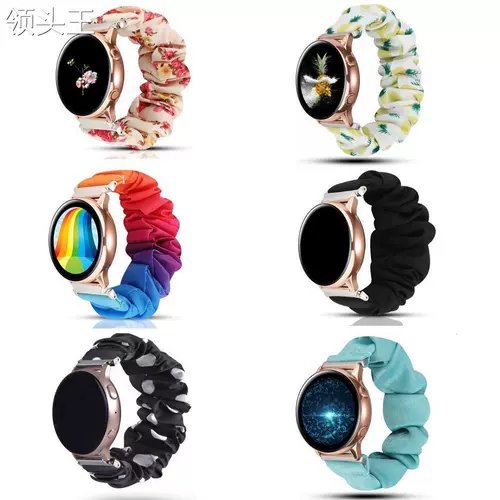 Samsung, huawei, эластичный ремешок для часов, часы, 20mm, 22mm, 42mm, 46mm