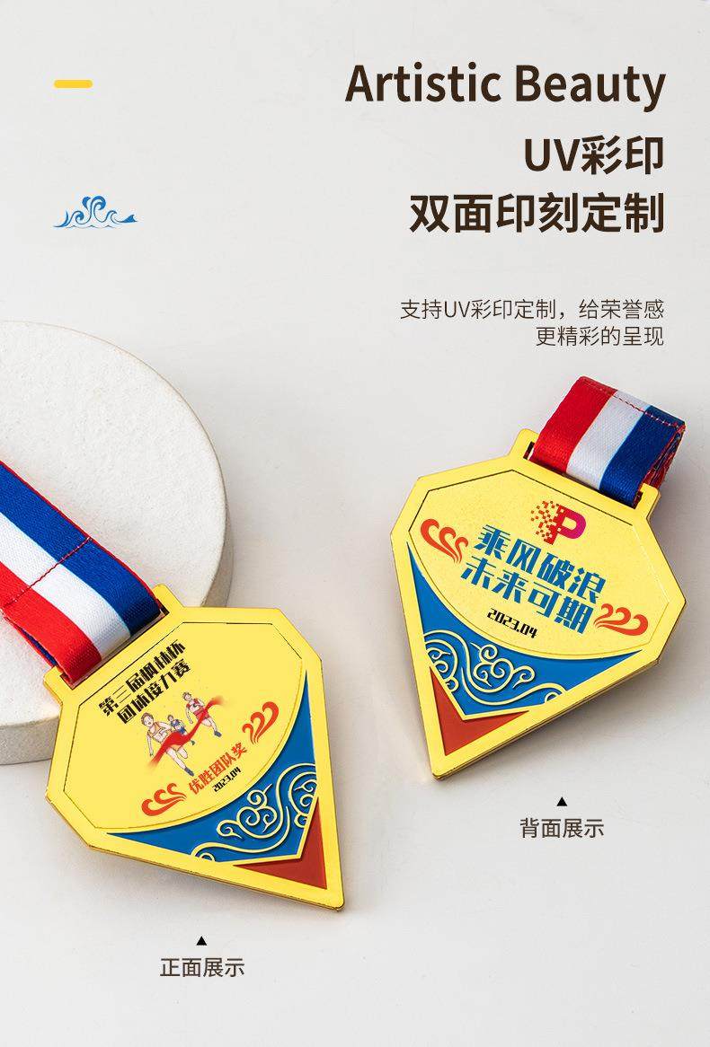 спортинвентарь 荣誉者组合拼接奖牌定制团队赛事纪念定做挂牌优秀员工纪念品制作 German/only banquet