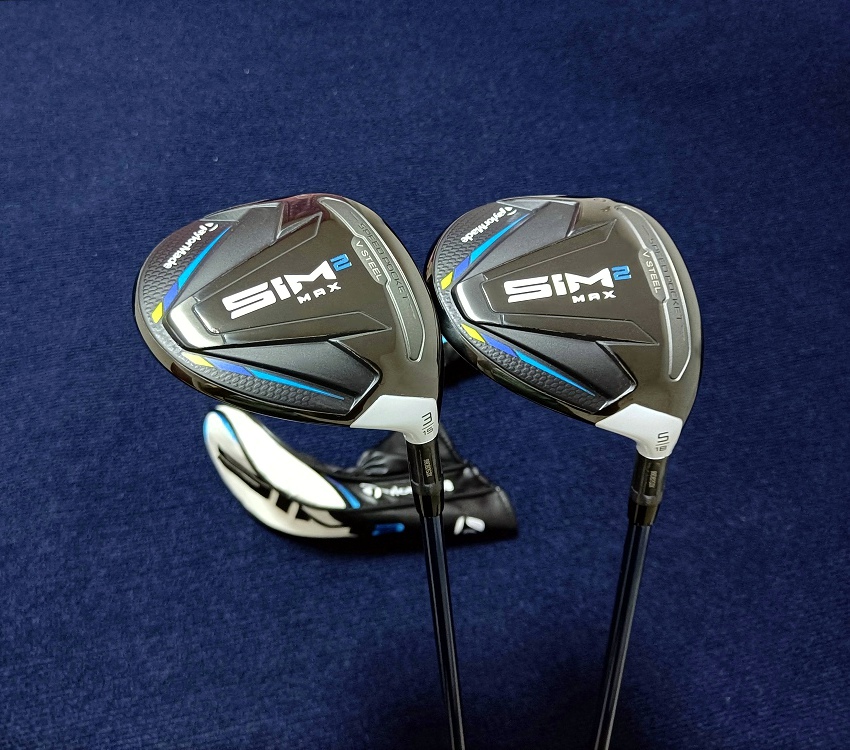 21 SIM2 MAX golf fairway wood three five wooden pole men's fairway wooden pole