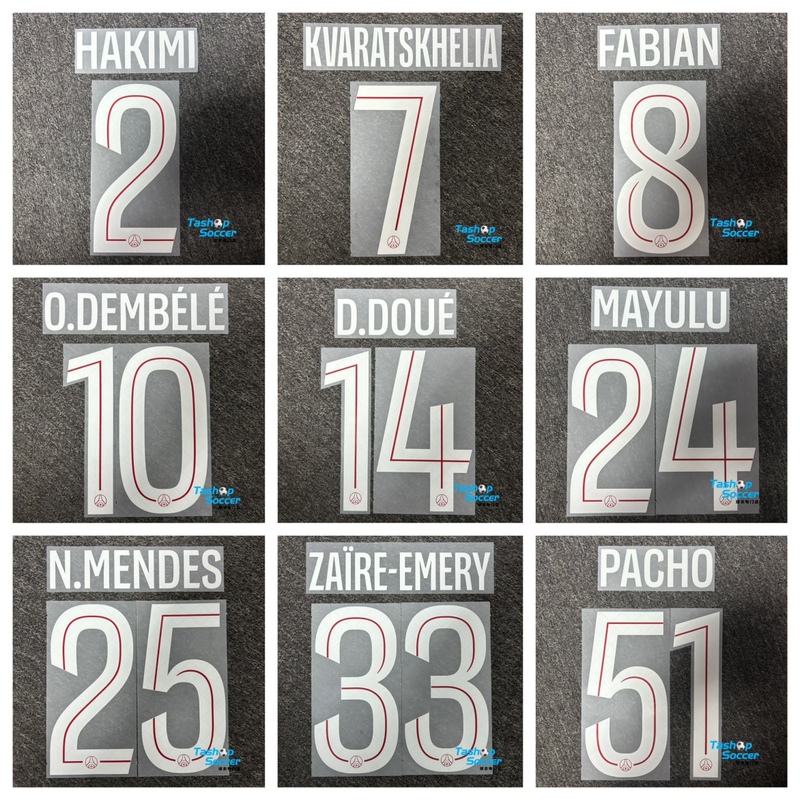 [in Stock] Paris Saint-Germain 25/26 Home and Away Second Away Cup Series