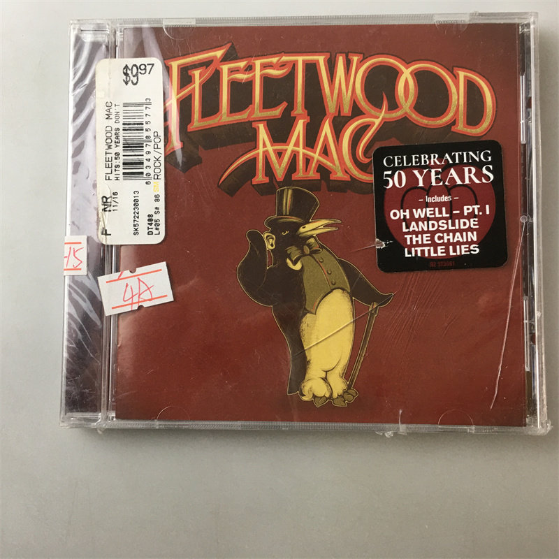 M-версия нераспечатанный компакт-диск группы Fleetwood Mac Fleetwood Mac 50 Years без этикетки-стикера Изображение 1