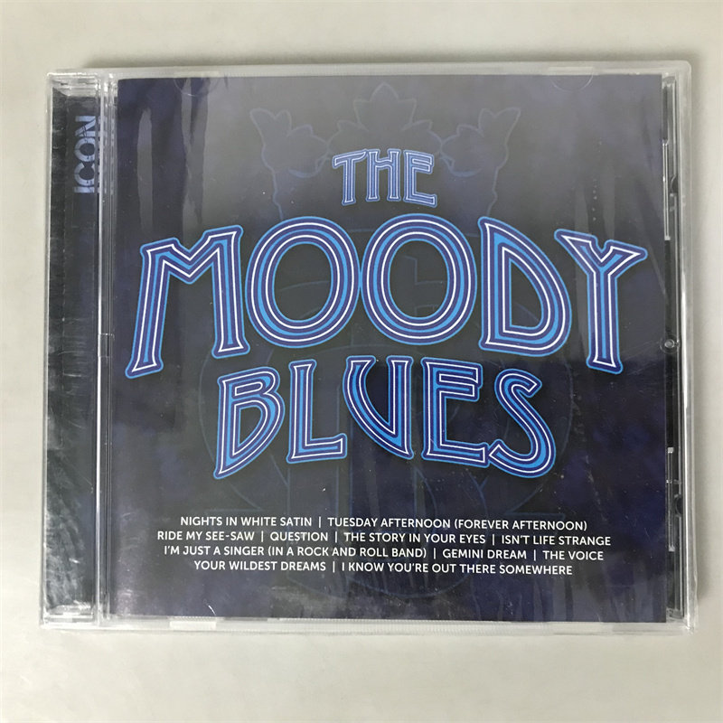 Мексиканская версия нераспечатанного альбома rock The Moody Blues-Icon CD Изображение 1