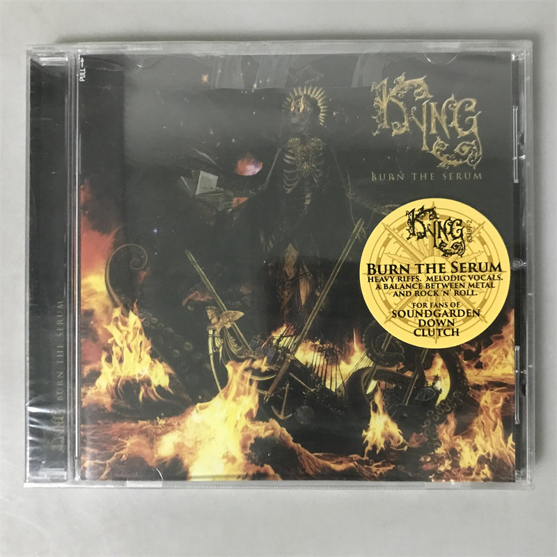 M-версия нераспечатанного диска heavy metal Kyng-Burn The Serum Изображение 1