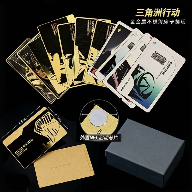 Delta Operation Full Suite Card Metal Card Key Card Gold Card Black Card White Card Executive Card Can Launch Games