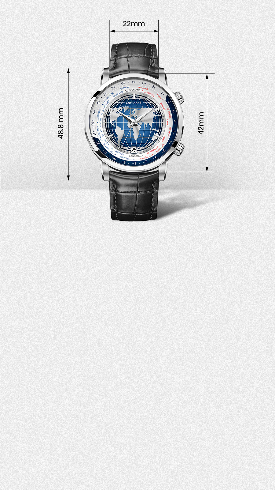 Full transparent sapphire flying tourbillon（Mobile 4）