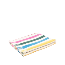 Bimba y Lola女士logo提花条纹沙滩毛巾FARFETCH发发奇