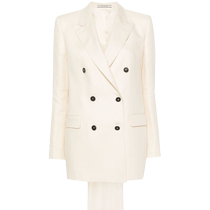 Tagliatore Womens Linen Double Breasted Suit FARFETCH
