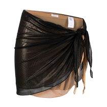 Lady Oseree Layered Beach Hooded Dress FARFETCH Hair Chili