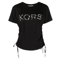 Michael Michael Kors Ladies logos embellished cotton t-shirt FARFETCH Fat Chic