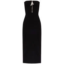 The Attico Womens Off-Shoulder Midi Dress FARFETCH