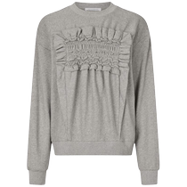 Cecilie Bahnsen Womens Ollie ruffle detail sweatshirt FARFETCH
