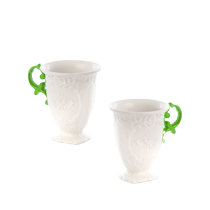 Seletti I-Wares Ceramic Mug (Pack of Two) FARFETCH