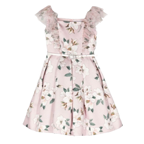 Final Sale] Monnalisa Childrens Clothing Floral Print Sleeveless Tunic Dress FARFETCH Hair