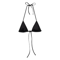 Prada Prada womens triangle cup halterneck bikini top FARFETCH