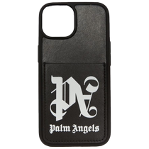 Palm Angels men and women generic iPhone 14 Pro Classic logo phone shell hair chic