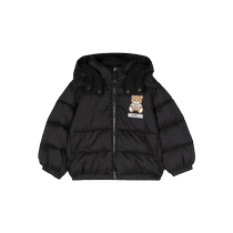 Moschino childrens Teddy Bear padded hooded jacket FARFETCH