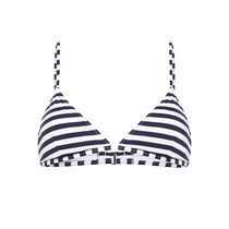 Polo Ralph Lauren Womens Striped Pique Braided Bikini Top FARFETCH