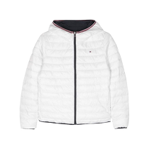 Tommy Hilfiger Womens Hooded Quilted Puff Jacket FARFETCH