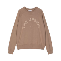 THE UPSIDE womens logo printed cotton sweatshirt FARFETCH