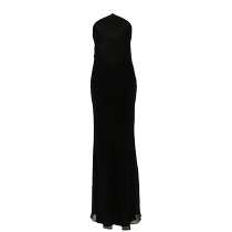 THE ANDAMANE Womens Rebecca Halter Organza Maxi Dress FARFETCH