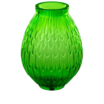 Lalique мужская и женская General Plumes Small Number Crystal vase (14 7 см) Fat Chic