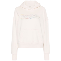 ZadigVoltaire Womens Mia logo printed cotton hoodie FARFETCH
