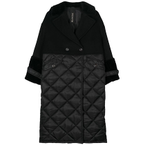 Blancha womens patchwork double-breasted jacket FARFETCH