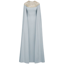 Oscar De La Renta womens crystal cape dress FARFETCH