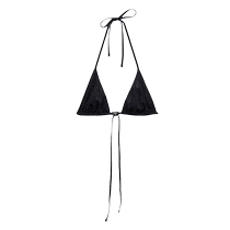 Prada womens logo logo rhinestone embellished bikini top FARFETCH