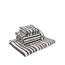 Missoni Home unisex striped cotton towel FARFETCH