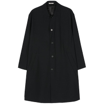 AURALEE Mens single-breasted wool coat FARFETCH