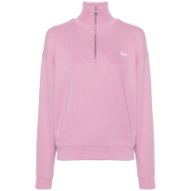 Maison Kitsune Womens Fox Appliqué Zip Collar Sweatshirt FARFETCH