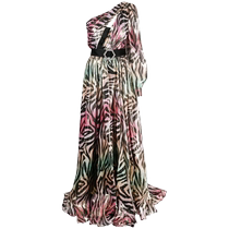 Final Sale] Philipp Plein Ms. Jungle long style dress FARFETCH hair chic