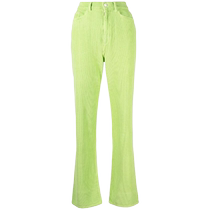 Wandler Womens Rose Ribbed Straight Pants FARFETCH