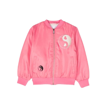 Molo childrens clothing Hella patch bomber jacket FARFETCH