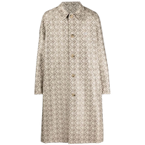 Final Sale]Marine Serre Unisex Moon Diamant Logo Jacquard Jacket FAR