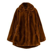 MELITTA BAUMEISTER Womens Artificial Fur Oversized Jacket FARFETCH