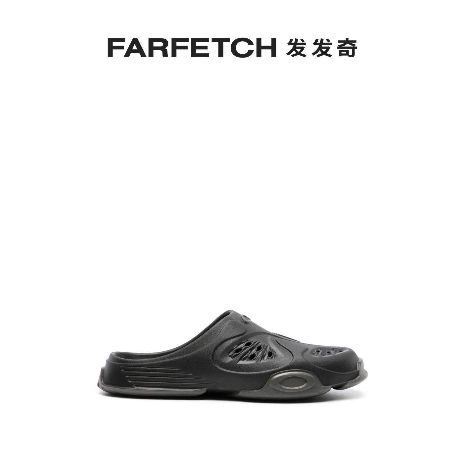 Oakley Oakley men Paguro logo embossing sandals FARFETCH Fat Chic-Taobao