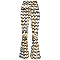 Final Sale]Perfect Moment Womens Aurora Houndstooth Flare Pants FARFETCH