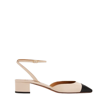 Final Sale]Aquazzura womens two-color leather high heels FARFETCH