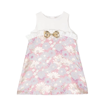 Hucklebones London childrens floral print bow detail dress FARFETCH