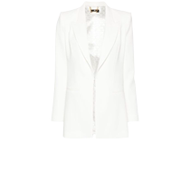 Elisabetta Franchi Womens Crepe Textured Suit FARFETCH