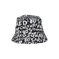 Final Sale]Dsquared2 childrens clothing text printed cotton bucket hat FARFETCH