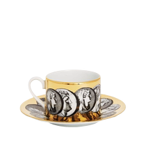 Fornasetti Unisex Cammei Ceramic Tea Cup FARFETCH