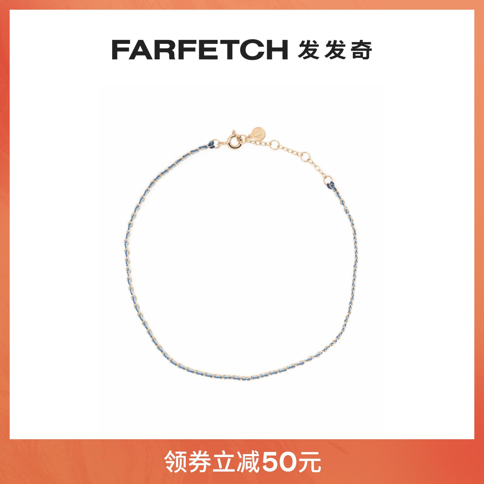 Ms. ALKEMISTRY 18K Gold Auric foot chain FARFETCH Fat Chic-Taobao